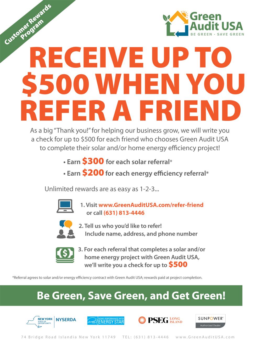 Refer A Friend Promotion